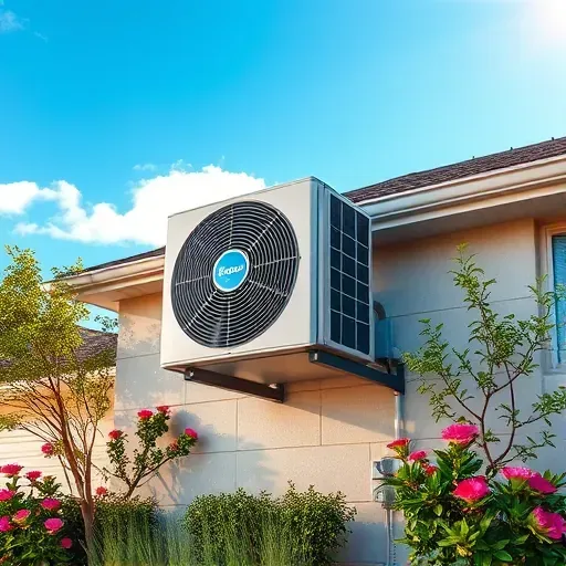Freshly serviced, functional AC unit on a clean Hickory Creek home exterior, surrounded by lush greenery and bright sky.