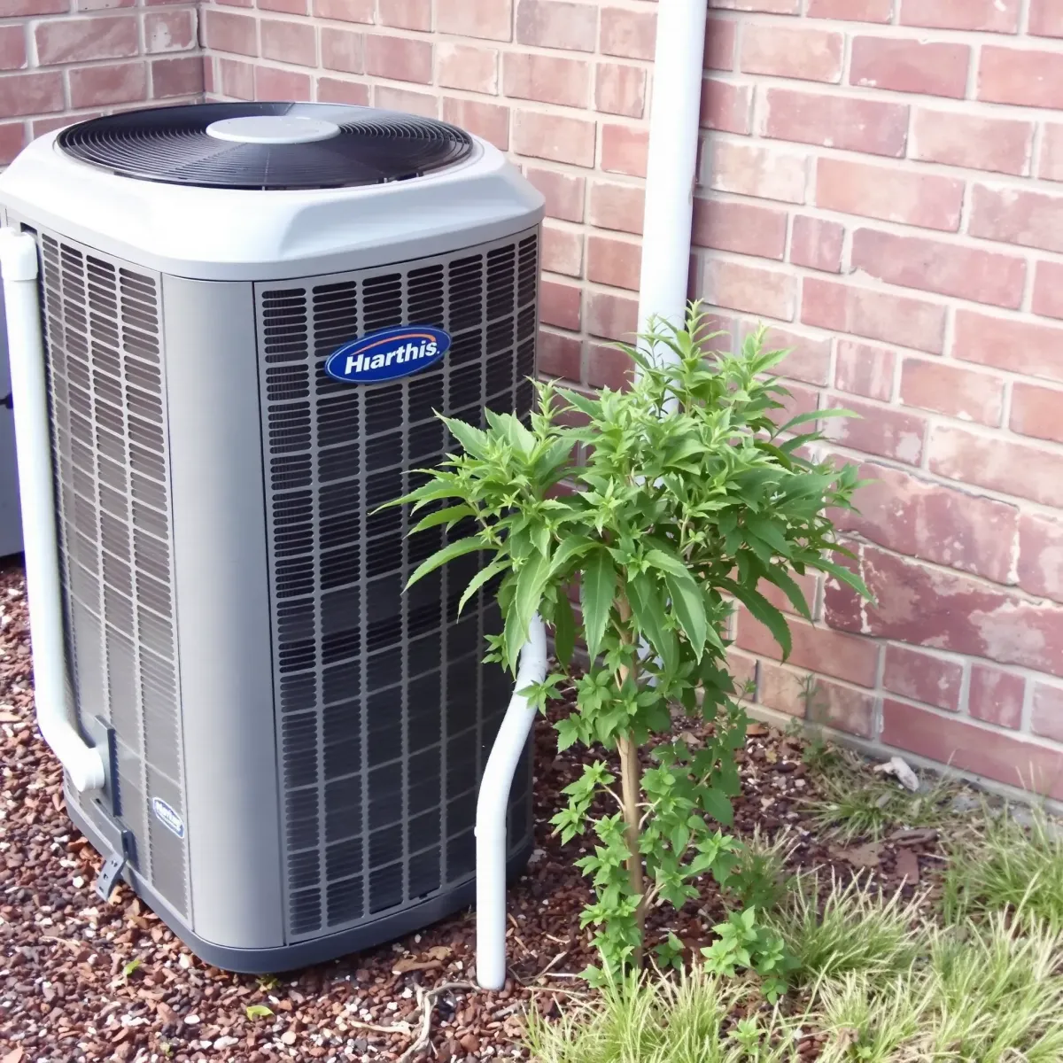 Detailed depiction of HVAC systems in White Settlement, TX, showing modern units installed outdoors and indoors.