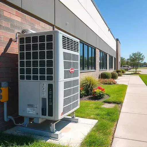 Modern Sanger, TX air conditioning repair workshop with organized tools, serviced AC unit, and professional, clean environment.