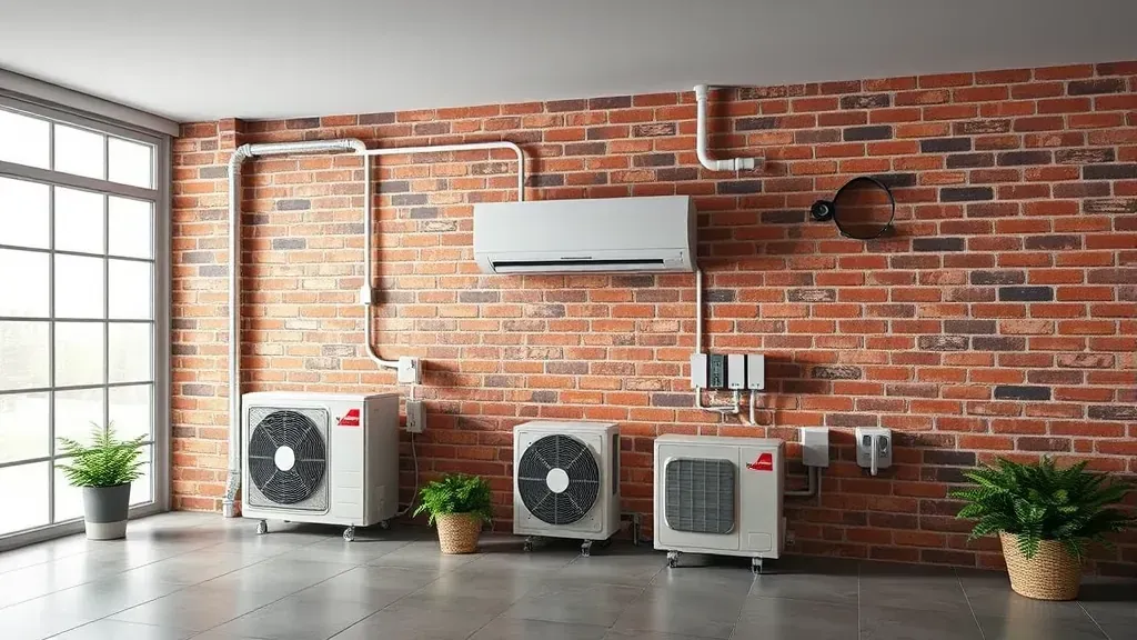 Ductless Mini-Split Systems installation project in Fort Worth TX showcasing energy-efficient cooling solutions