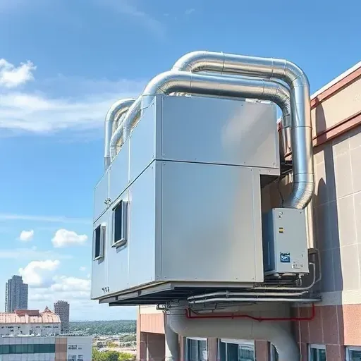 Completed HVAC system installation in Fort Worth TX showcasing precision and expertise in HVAC design and engineering