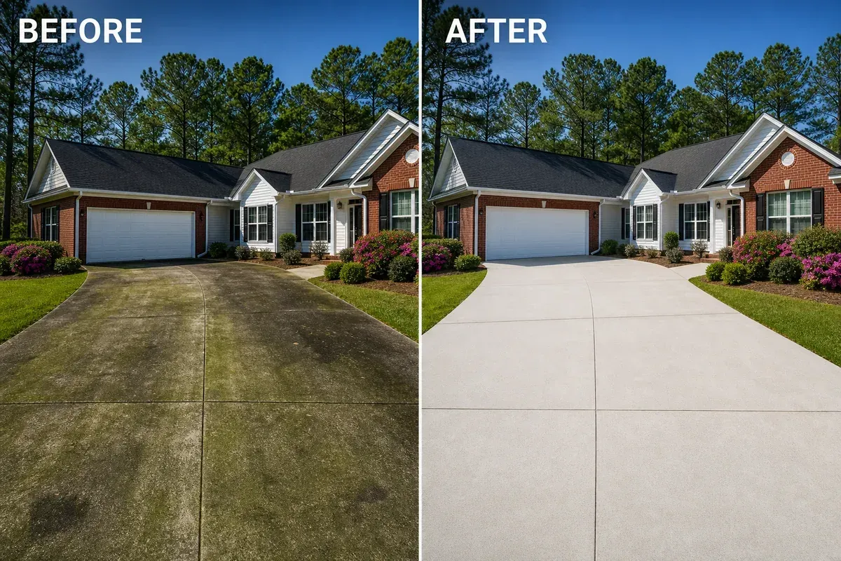 Cumming Driveway and Patio Washing