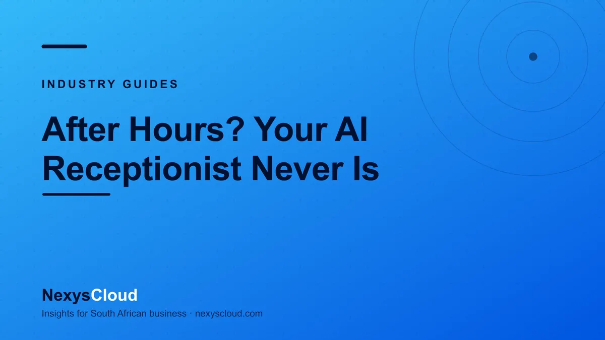 Small business owner reviewing after-hours calls handled by an AI receptionist on a smartphone