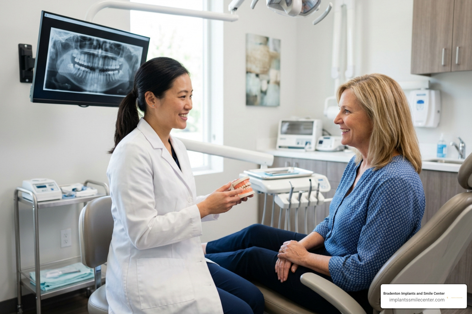 full mouth dentist consultation