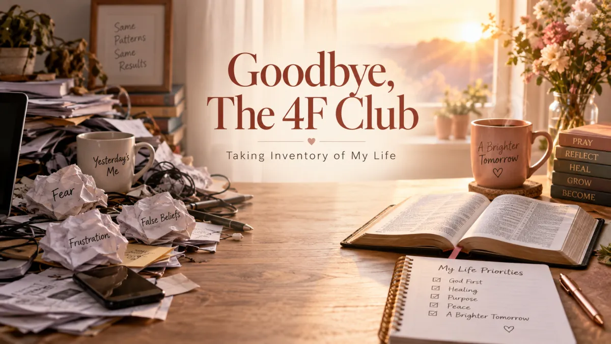 Goodbye, The 4F Club: Taking Inventory of My Life