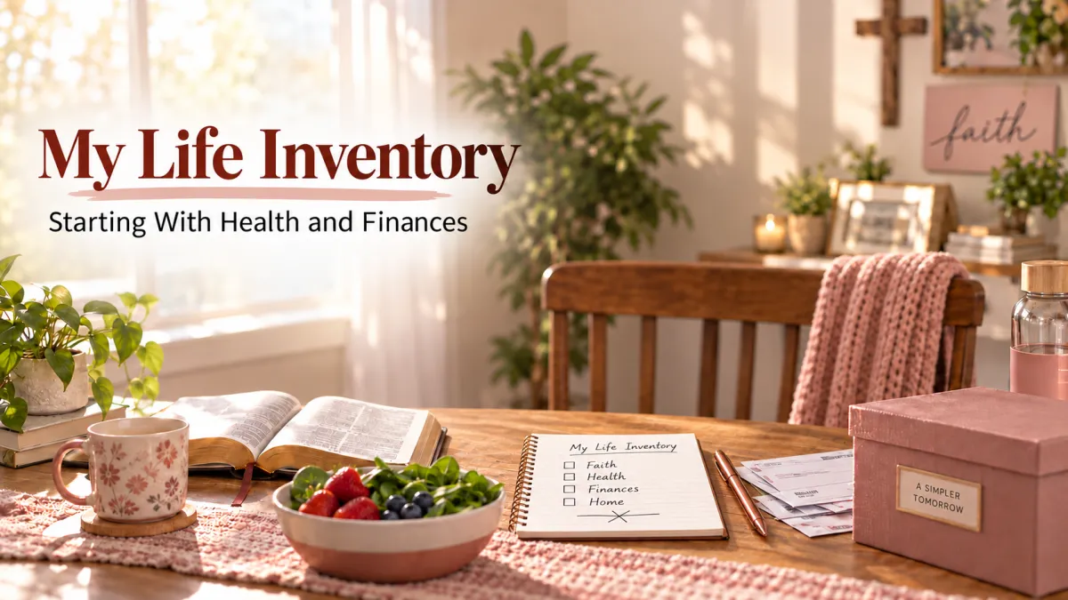 My Life Inventory: Starting With Health and Finances