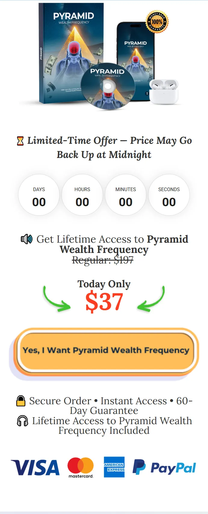 Pyramid Wealth Frequency buy now