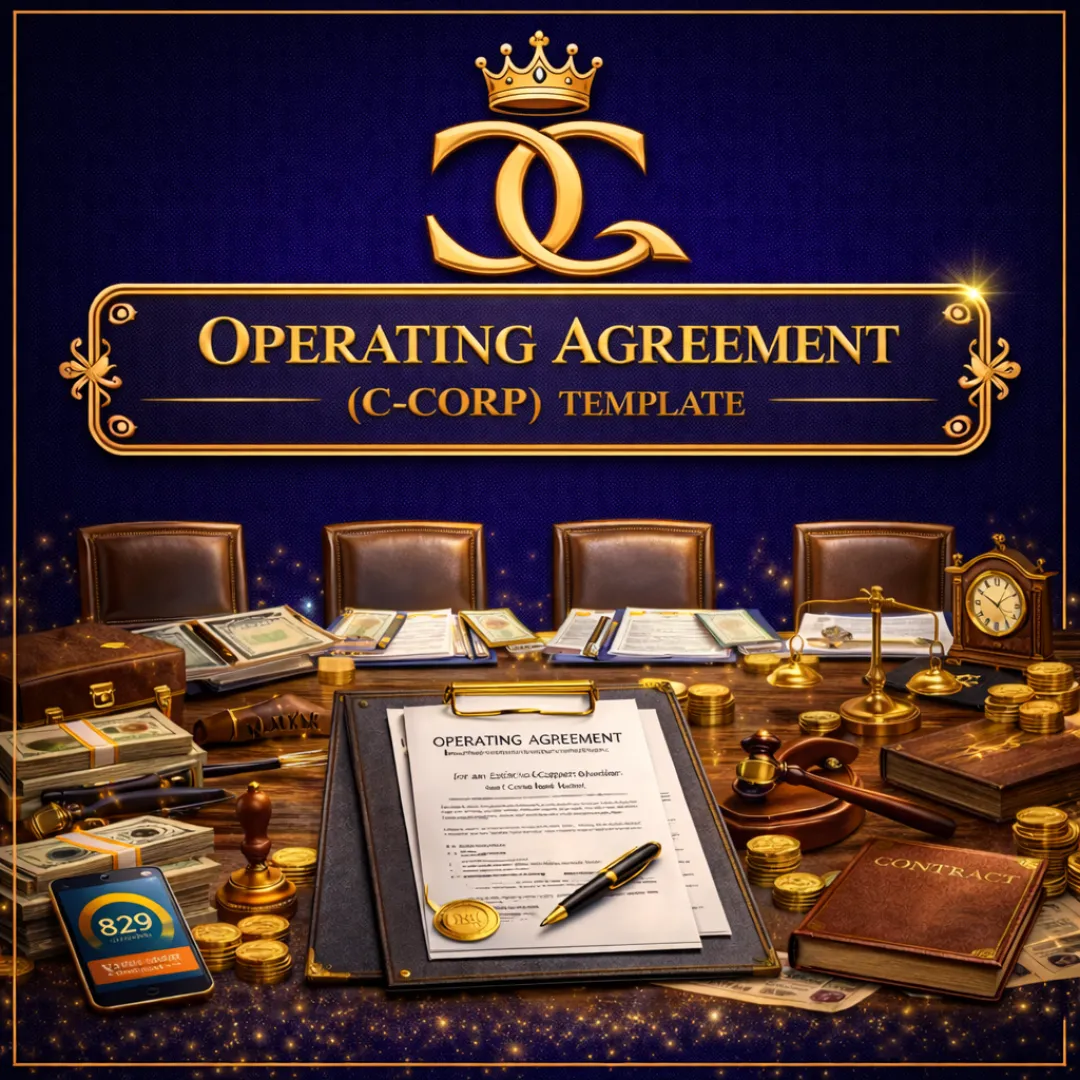 Operating Agreement (C-Corp)