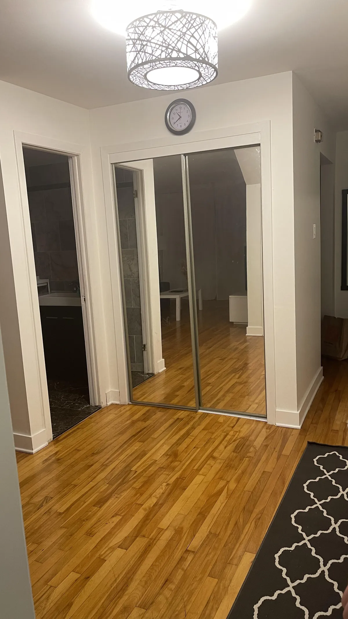 Kitchen with appliances and counter