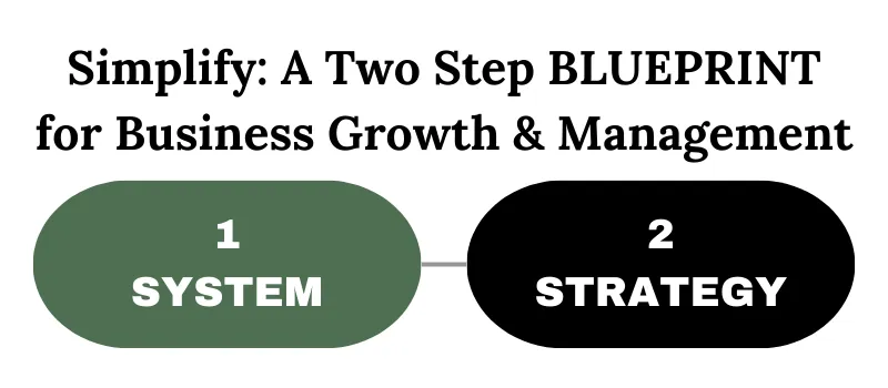 You Only Need a System and a Strategy to Grow & Manage Your Business