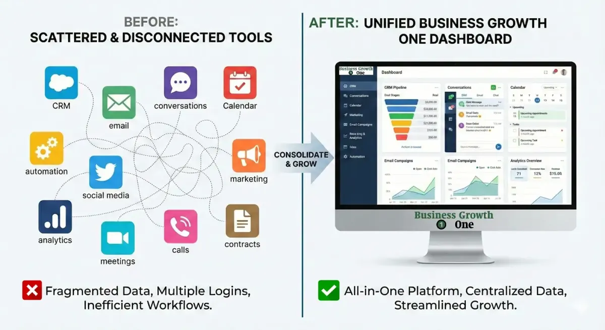 Business Growth One Comparison image