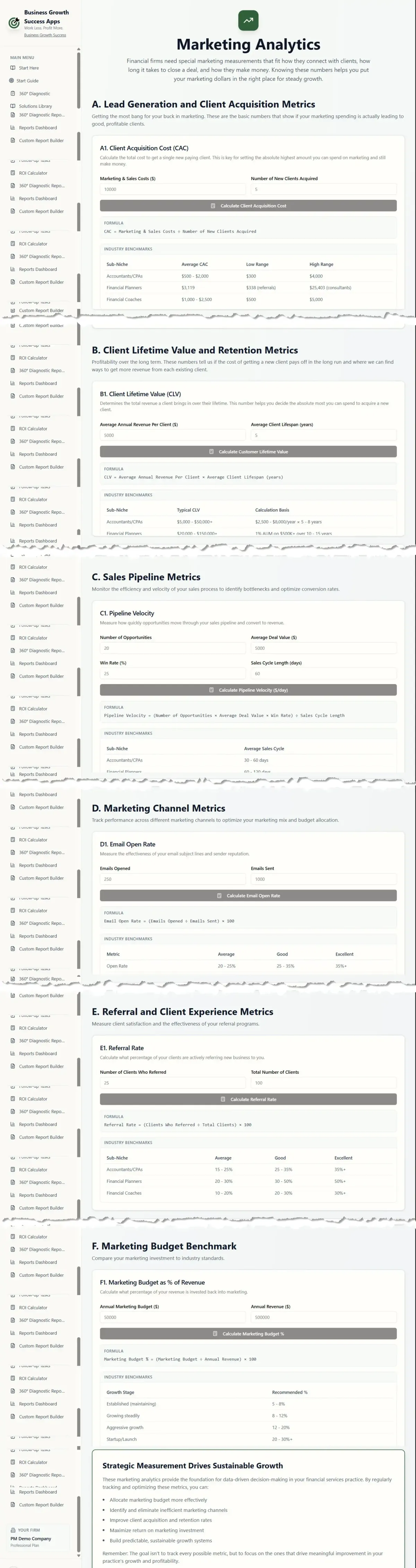 Feature 8 Marketing Analytics Dashboard image