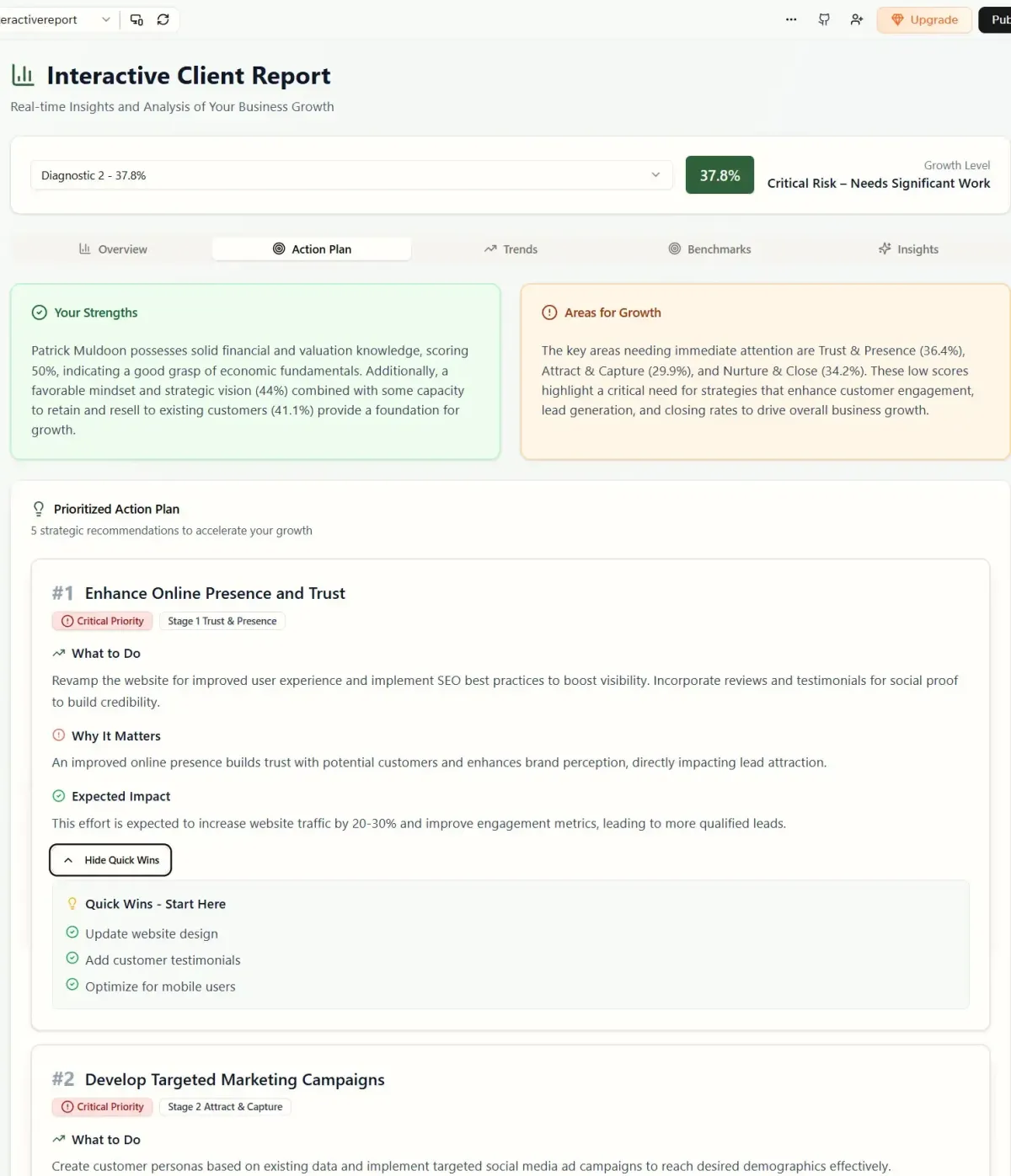 Feature 6 Interactive Client Reports image