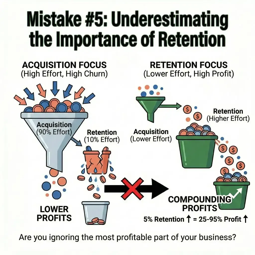 Mistake #5: Underestimating the Importance of Retention image