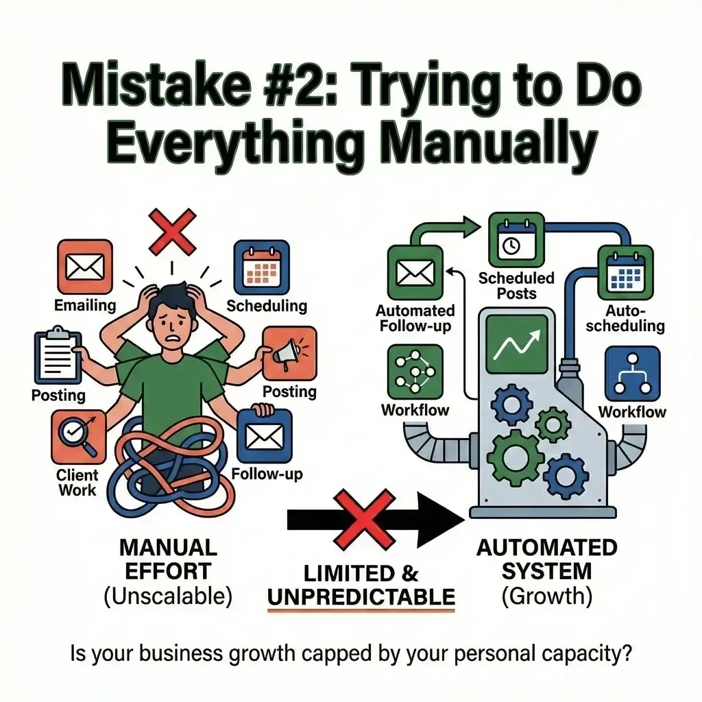 Mistake #2: Trying to Do Everything Manually image