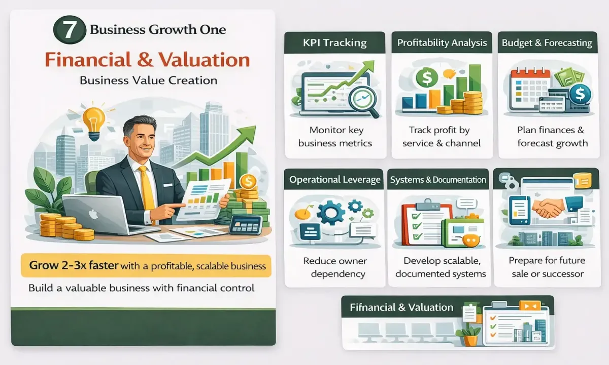 Financial & Valuation Business Value Creation image