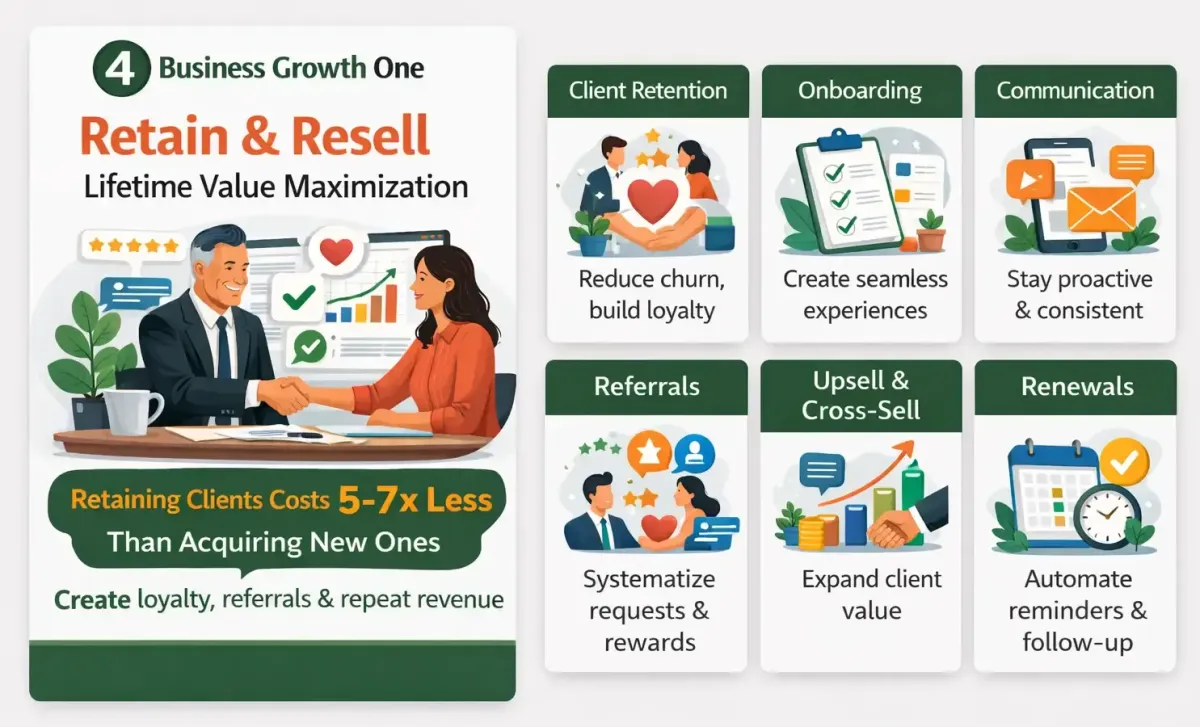 Stage 4 – Retain & Resell Lifetime Value Maximization image