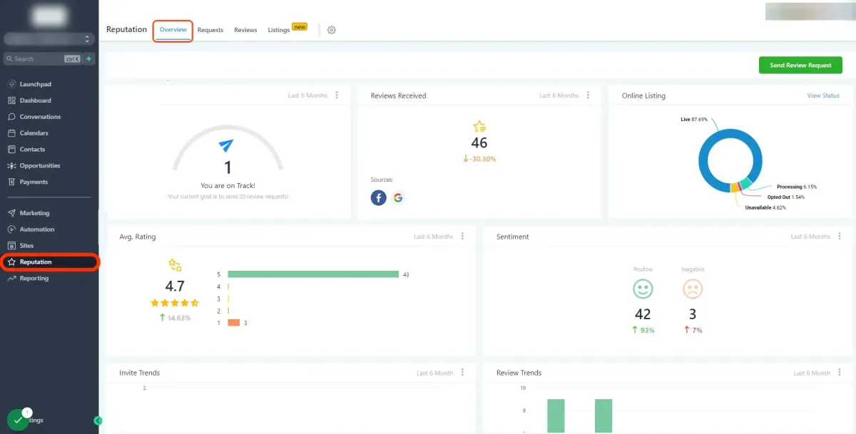 Reputation Management - reviews building on autopilot image