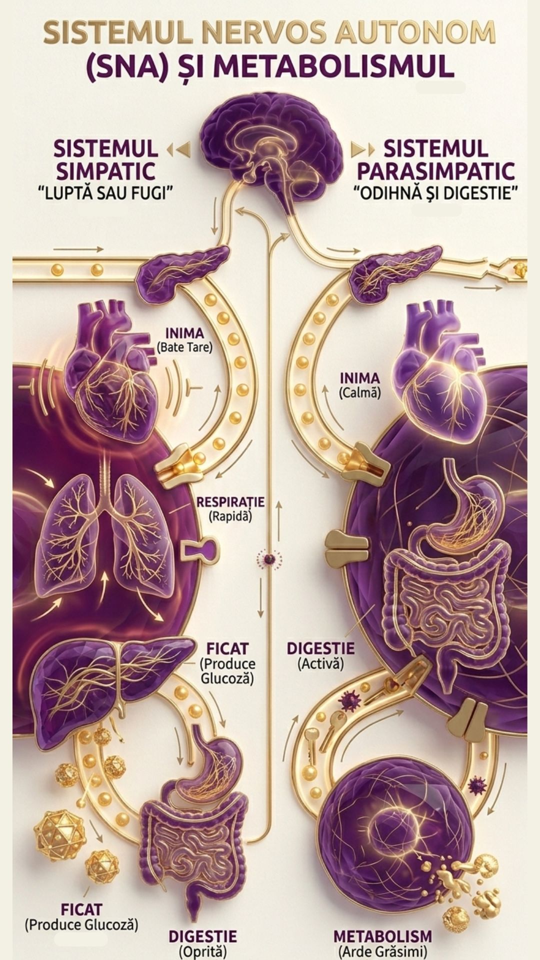 Când corpul rămâne blocat în „modul de supraviețuire”: De ce stresul nerezolvat sabotează metabolismul