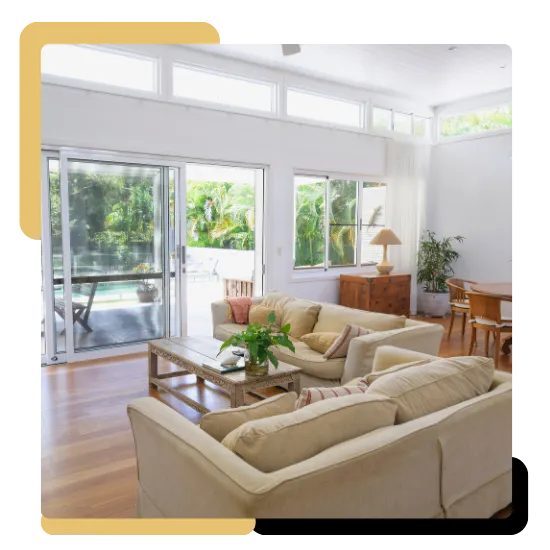 Fresh bathroom cleaning for rental property guests in Plantation
