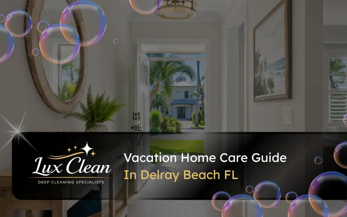 Bright entryway for a vacation home care guide in Delray Beach FL