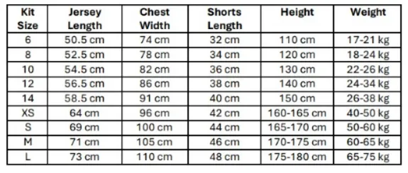 Dunbar Rovers Juniors FC supporter wear