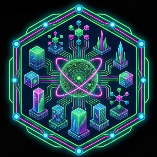 Social media network graphic representing CJPC AutoPilot social media automation program