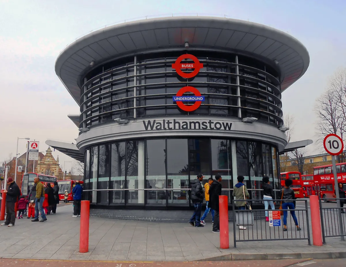 Walthamstow Central Train and Bus Station