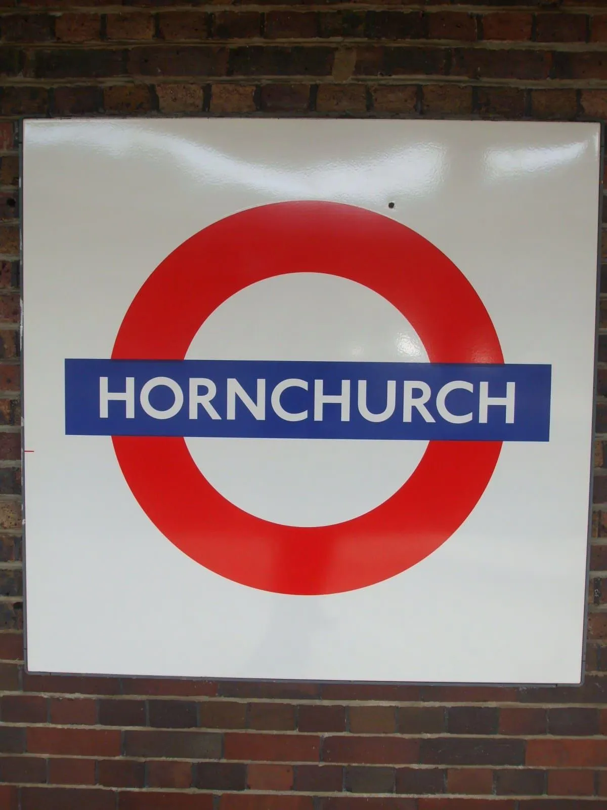 Hornchurch Station Sign