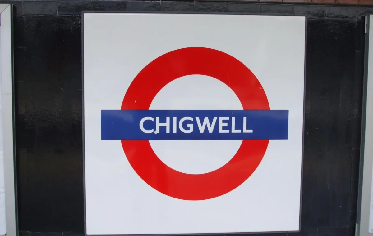 Chigwell Station Sign