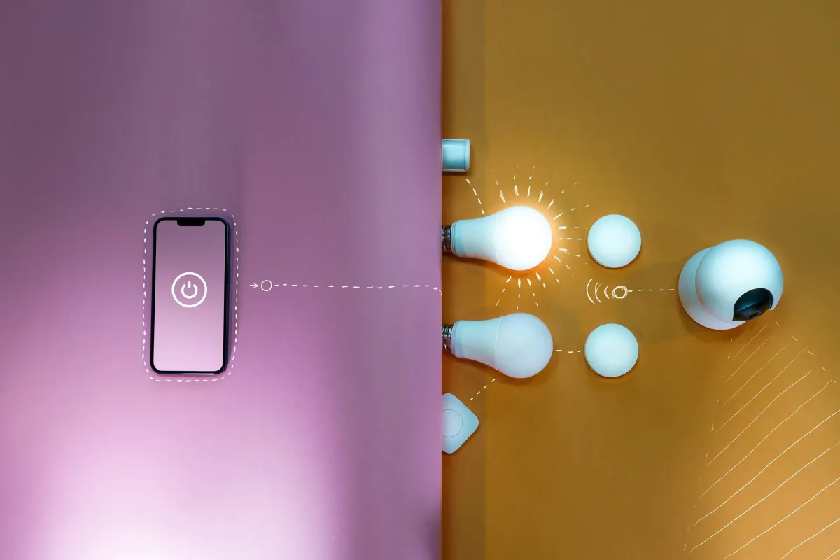 Home Automation process diagram by Safe Spark Solutions
