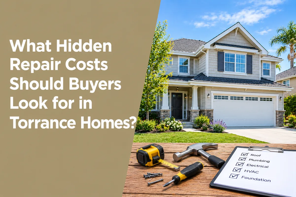 Torrance homes showing potential hidden repair costs for buyers