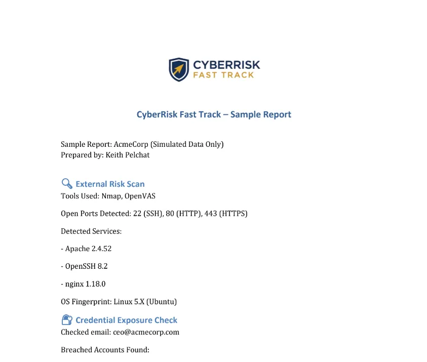 Sample Report