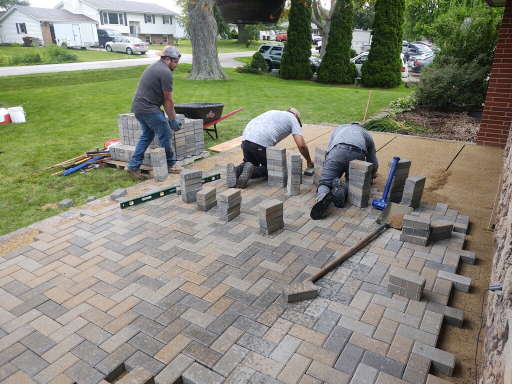Pavers Patios in Woodstock