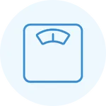 Icon representing Weight Scale services provided by Internal Medicine & Family Physicians in Omaha, helping families with trusted local care.