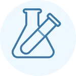 Icon representing Onsite Lab services provided by Internal Medicine & Family Physicians in Omaha, helping families with trusted local care.
