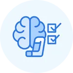 Icon representing mindfulness and mental health services provided by Internal Medicine & Family Physicians in Omaha, helping families with trusted local care.