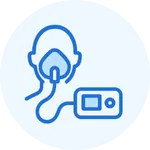 Icon representing CPAP Device services provided by Internal Medicine & Family Physicians in Omaha, helping families with trusted local care.