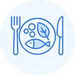 Healthy diabetes-friendly meal with fish and vegetables for diabetes management Omaha