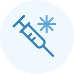 Icon representing Blood Draw services provided by Internal Medicine & Family Physicians in Omaha, helping families with trusted local care.