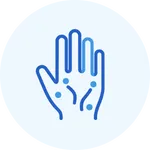 Icon representing Arthritis services provided by Internal Medicine & Family Physicians in Omaha, helping families with trusted local care.