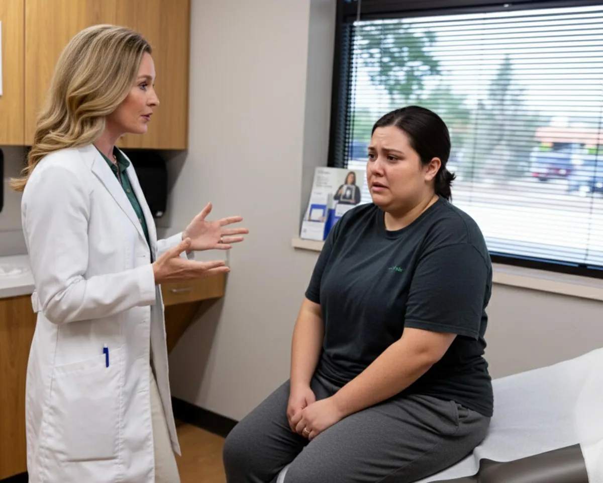 Dr. Katie Horner consulting a patient with their nutritional wellness. 