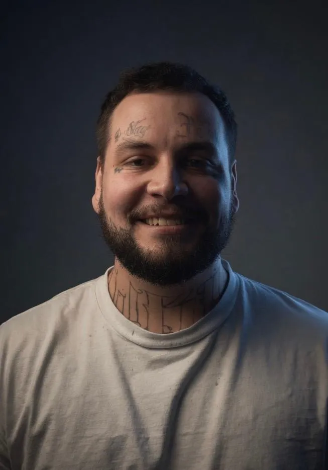 Jacobs Simmers Tattoo Artist Portrait