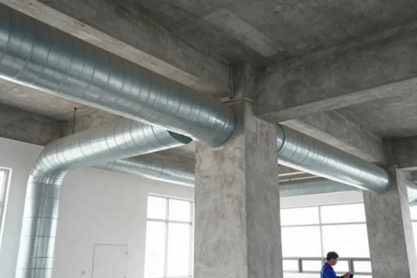 Commercial Duct Work in 