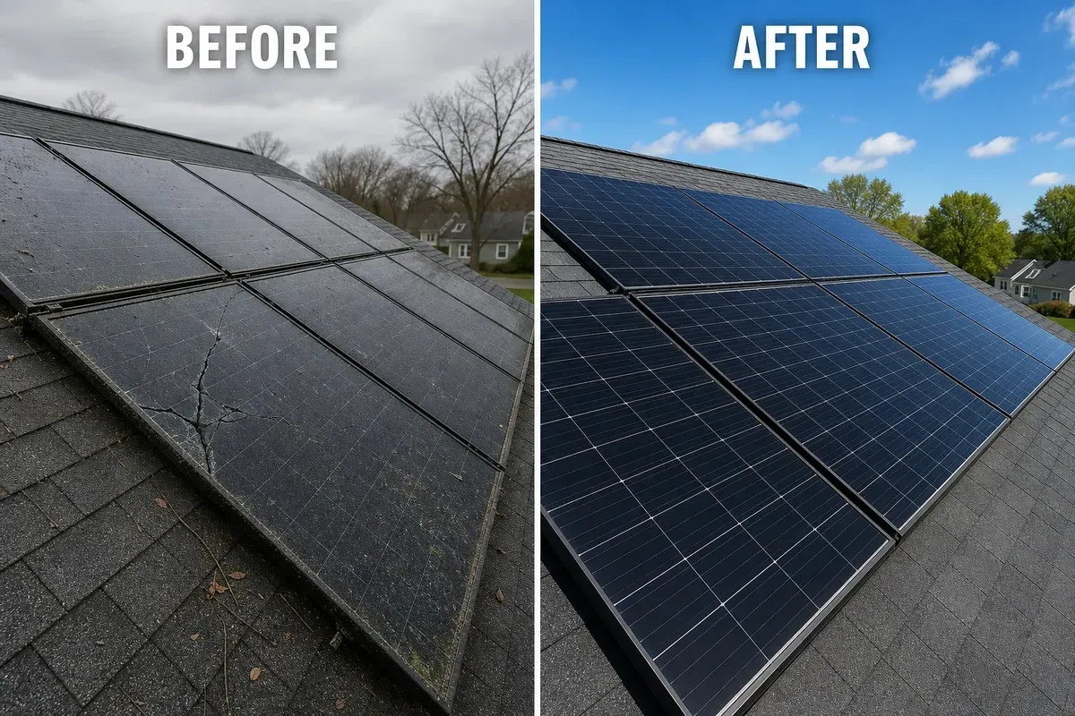 Huntington Solar Panel Repair