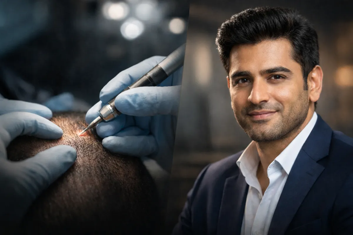 advanced FUE and DFI hair transplant techniques performed at iGraft clinic for natural hair restoration results
