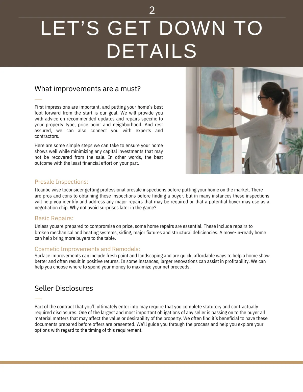 Winter Garden Listing Prep