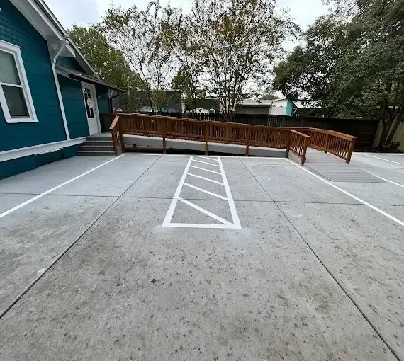 parking lot striping in Matthews NC