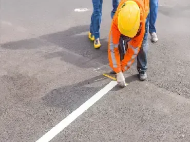warehouse floor markings in Charlotte NC