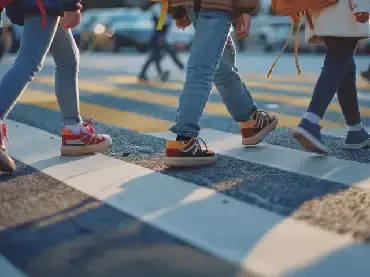 forklift traffic zone markings warehouse